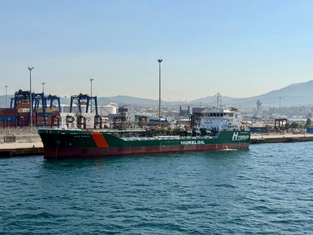 El “Bahía Candela” escala en Algeciras y marca un nuevo avance hacia la descarbonización del transporte marítimo